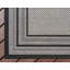Tapis pour véranda d'extérieur noir et gris-40283545