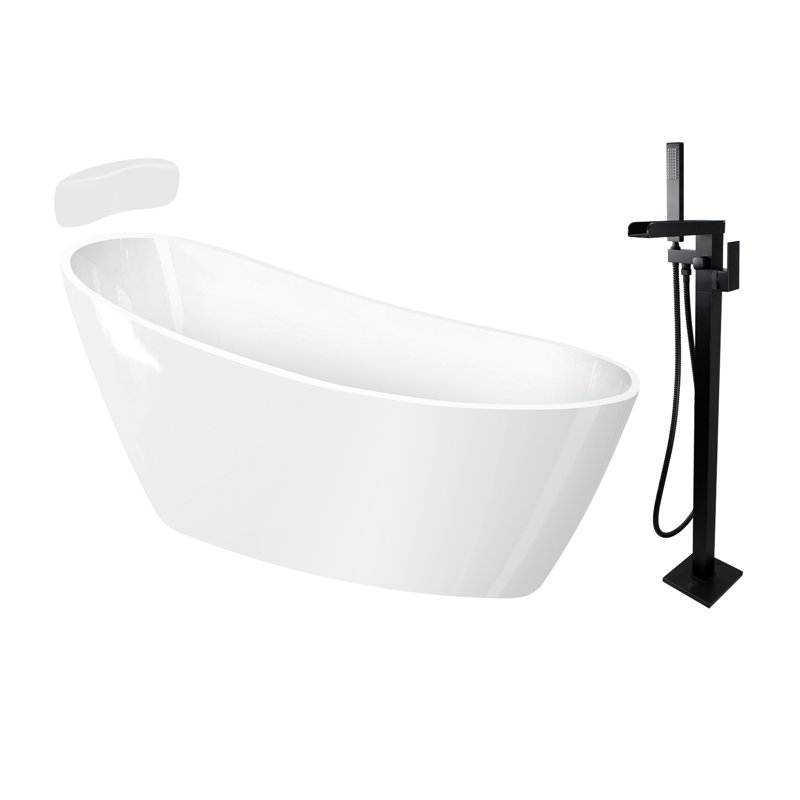 Baignoire autoportante L 59 x l 30,75 x H 28,375 Transolide