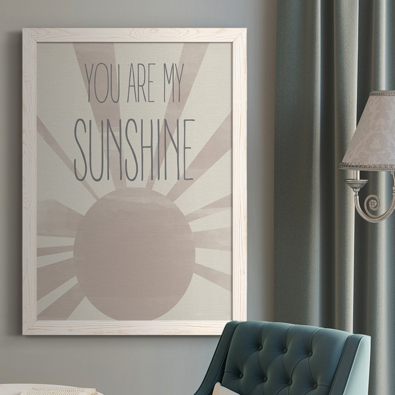 Soleil Tijs, Cadre blanc, H 37,5 po x l 27,5 po x P 1 po