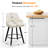 Modern Fabric Upholstered Swivel Bar Stool-415297991-415297986