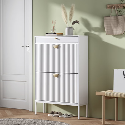 Modern Minimalist Style Large Capacity Shoe Cabinet