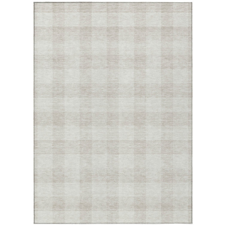 Colzie Gingham Indoor / Outdoor Rug