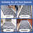 Bethie Gray Non-Skid Moroccan Trellis Machine Washable Area Rug-24753936