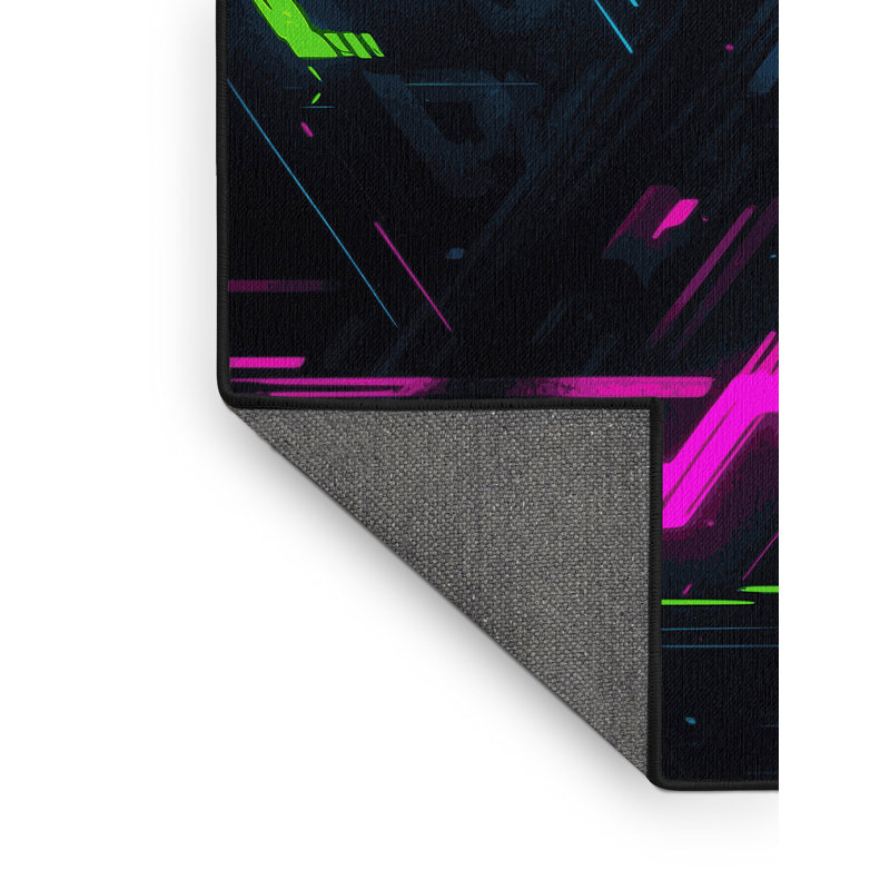Dynamic Glow Rug, Round 3'