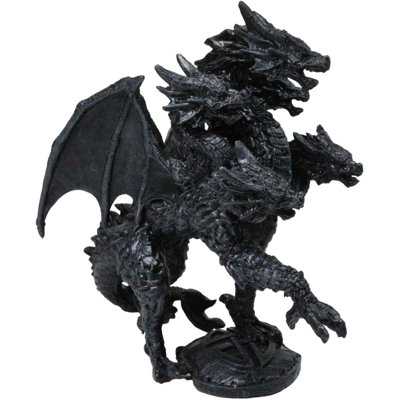 Legends Of Hercules Fantasy Five Headed Dragon Hydra Figurine 8"H