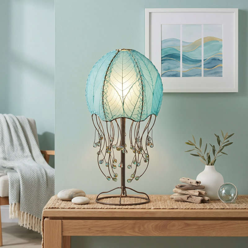 Vestfold Metal Novelty Lamp, Sea Blue