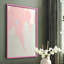 «Blush Abstract IV», reproduction encadrée - bois massif-1947377050-1947377055
