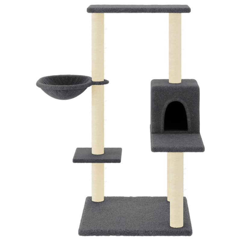 Summersville 95cm H Cat Tree, Dark Grey