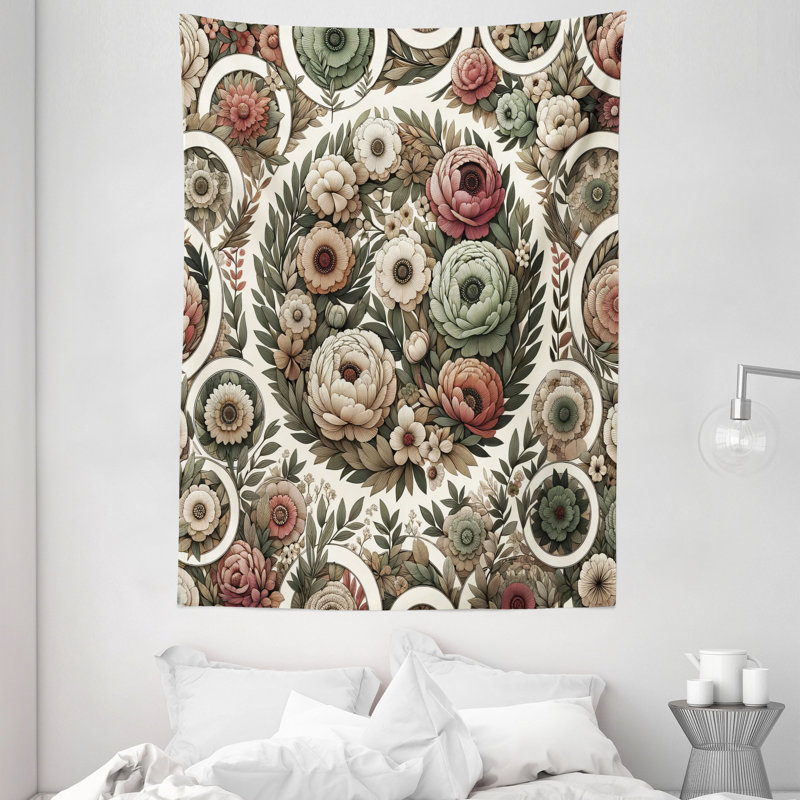 Tapisserie en polyester, H 80 po x l 60 po
