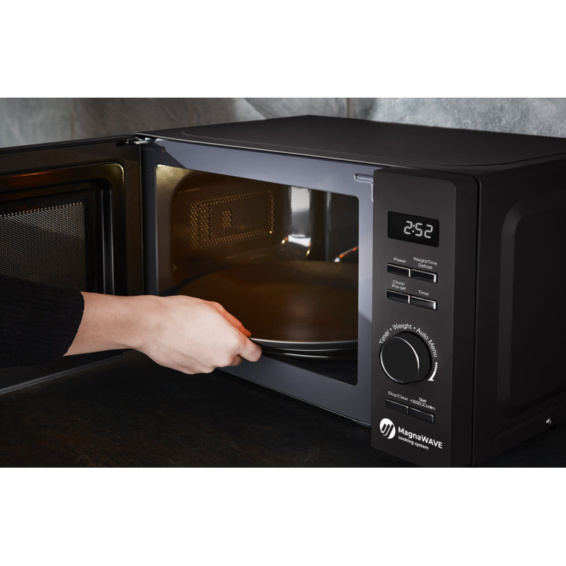 Tower Renaissance Kitchen Set, 1.7L Quite Boil Kettle & 4 Slice Toaster & 20L Microwave, Black