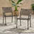 Outdoor Patio Modern Farmhouse Chair Set of 2