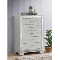 Lucreta 47.8'' W 7 - Drawer Dresser Everly Quinn Color: Blue