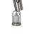  Patio Heater with Table 48,000 BTU Output Electronic Ignition System with Wheels- Stainless Steel-100847389