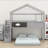 House Bunk Bed With Storage Staircase And Blackboard-1677905291