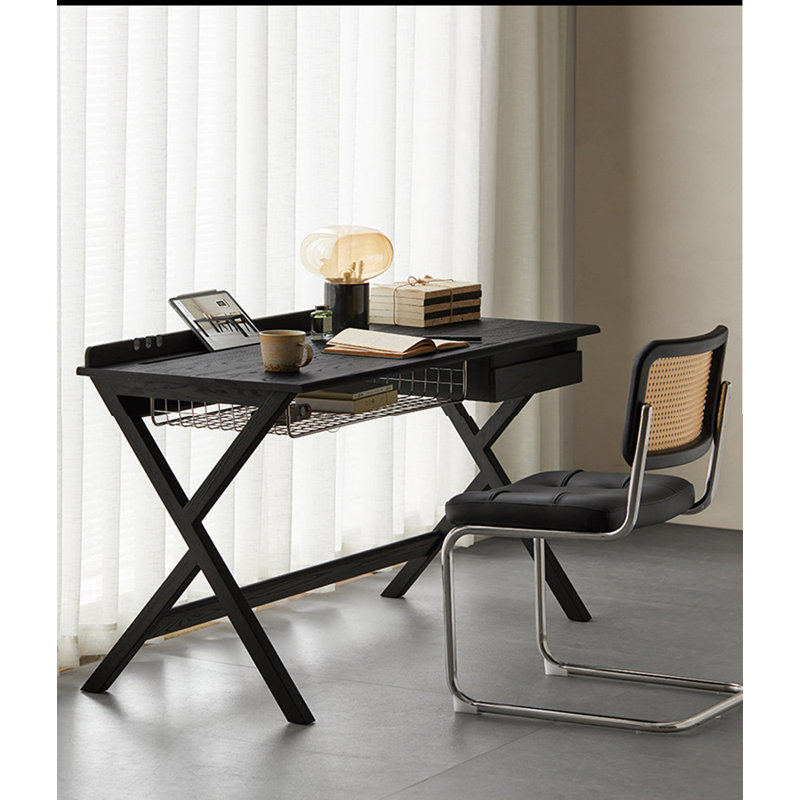 Bureau d'ordinateur avec tiroirs Modern, 31.5" H x 47.24" W x 21.65" D