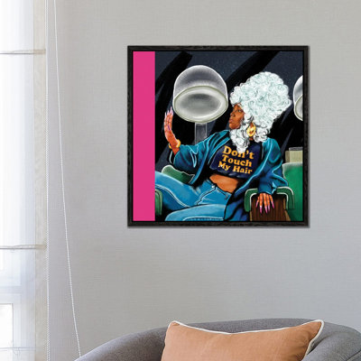 Don't Touch My Hair - Print on Canvas