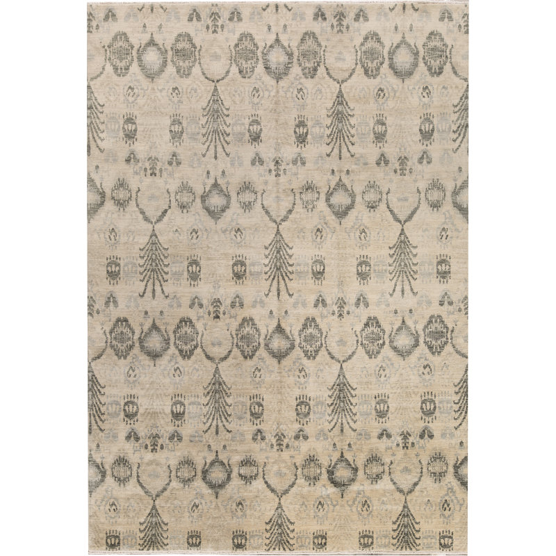 Tapis multicolore de haute qualité noué à la main