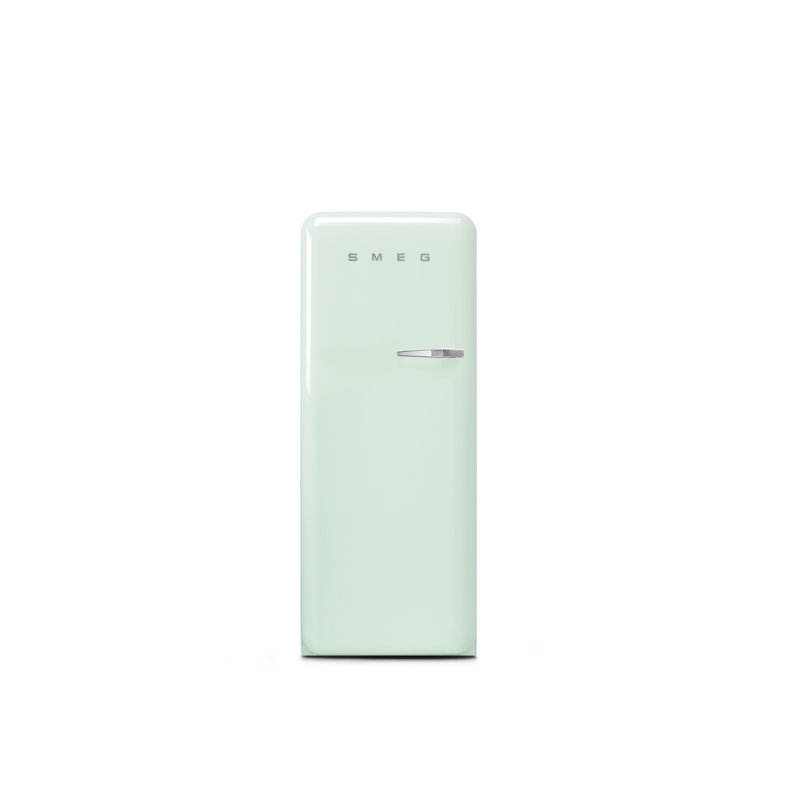 SMEG 50s Style 24'' Top Freezer 9.92 cu. ft. Refrigerator, Left, Pastel Green