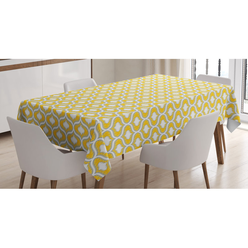 Ikat Tablecloth, 70" L x 52" W