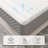 Noren Quilted Top 12" Queen Mattress Memory Foam Medium Firm Hybrid Mattress in a box With Certipur-us, Pocket Spring-300472376-300472378