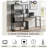 Pritika L-Shaped Metal Base Computer Desk-1897545268