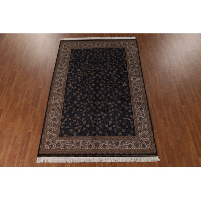 Tapis oriental bleu 7 pi