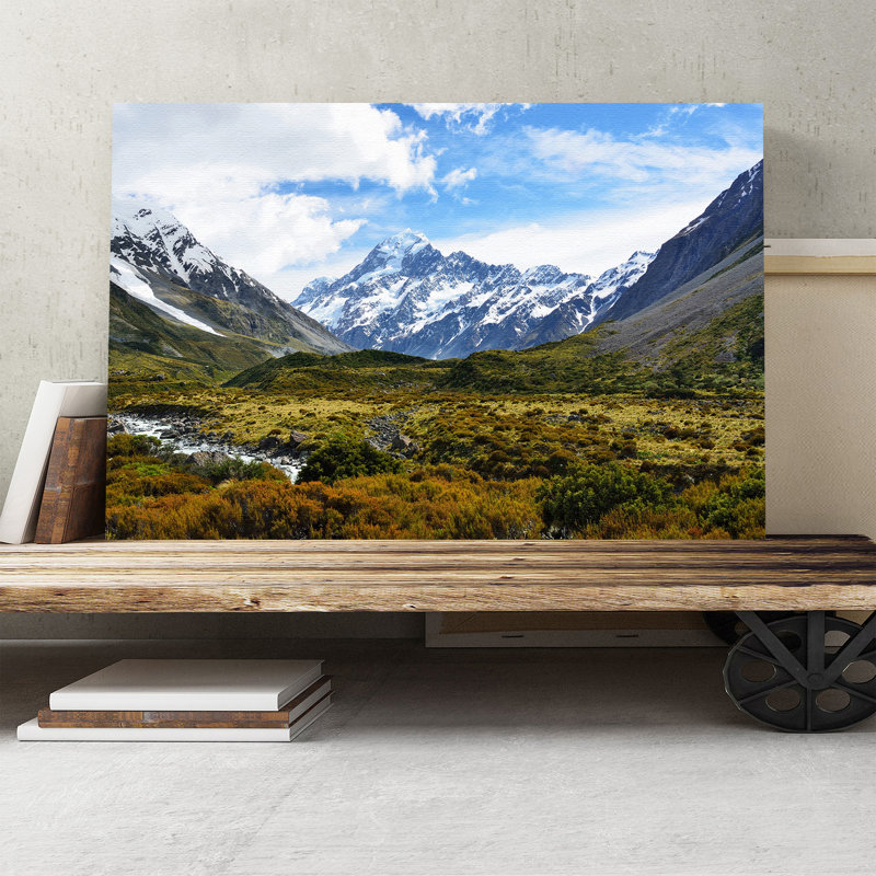 New Zealand Wrapped Canvas Print, 40cm H x 60cm W