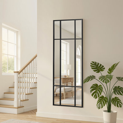 Miroir d'appoint 63 po H x 24 po rectangulaire en métal