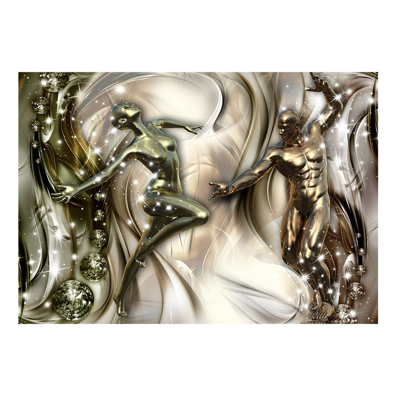 Dzidra Textured Matte Peel & Stick Mural, 294 cm x 210 cm