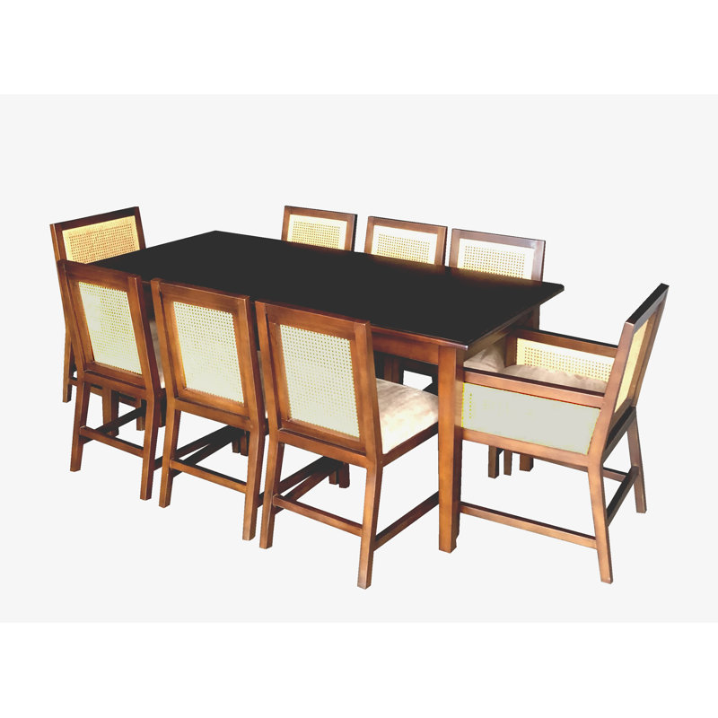 Ensemble repas français 7 pièces, 9