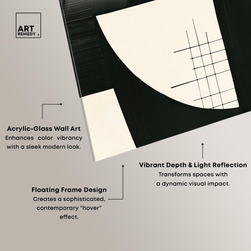Astralabe I, impression d'art minimaliste par Art Remedy, H 15 po x l 10 po