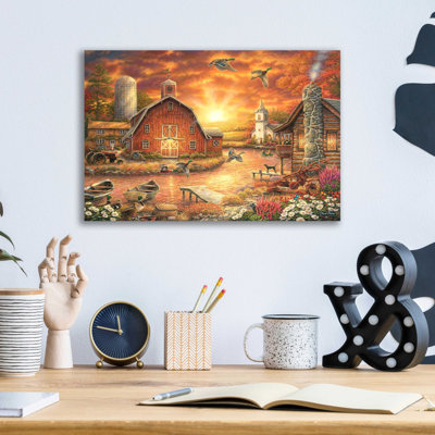 'Honey Drip Farm' by Chuck Pinson, Acrylic Glass Wall Art
