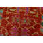 Tapis oriental en laine rouge moderne noué à la main 9 pi 2 po x 11 pi Anatolia