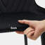 Slivno Upholstered Counter Stool with Metal Frame-1183868091