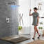 Robinet de douche 12 "avec valve brute-65193677
