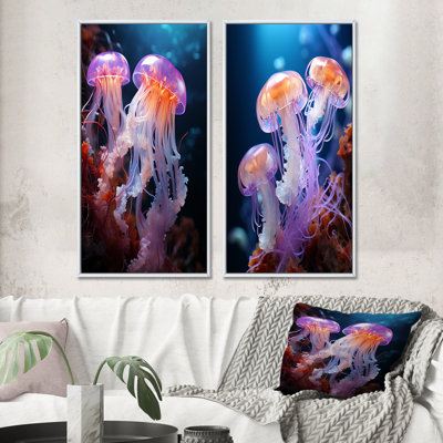 «Ethereal Beauty Jellyfish», «Ethereal Beauty Jellyfish», 2 pièces