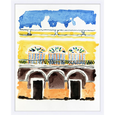 Havana Après-midi 6 - Peinture avec cadre