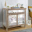 Buffet décoratif à 3 portes en miroir