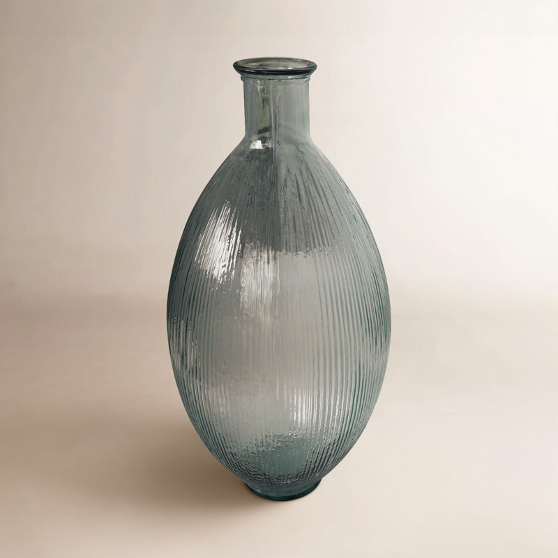 Handmade Recycled Glass Table Vase