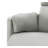 Sagen Contemporary 40" W Manual Glider Recliner with Swivel in Gray Leather Aire