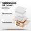 VEVOR 48.3mm W White Ceramic Sink