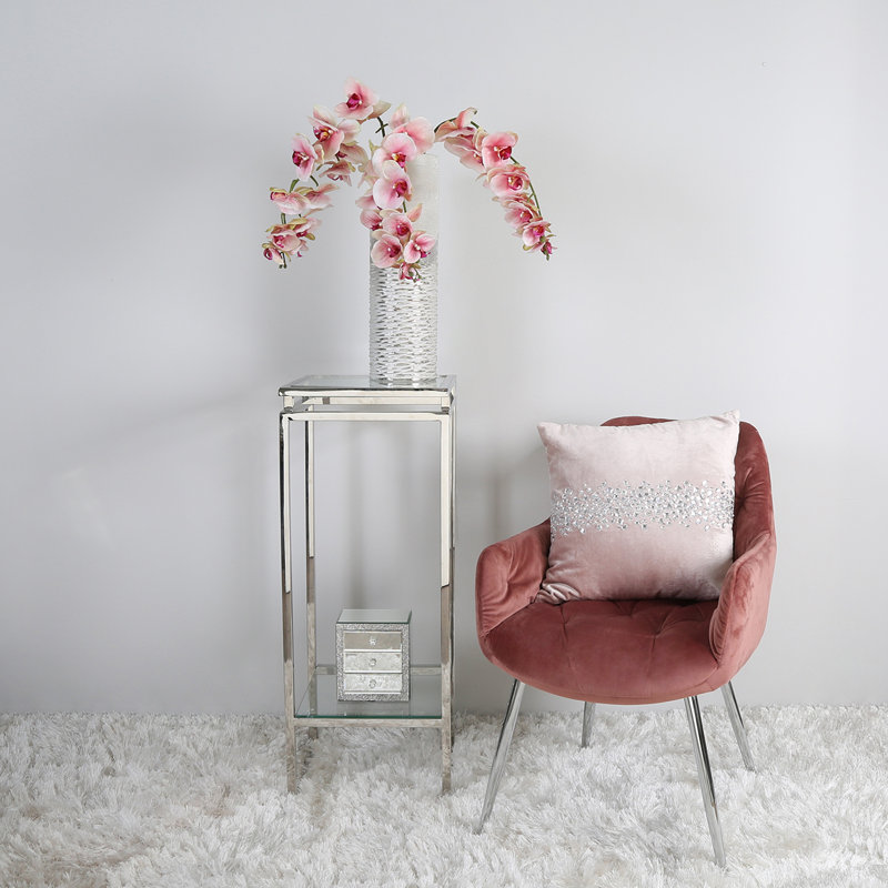 Erickson Square Cushion Cover, Pink