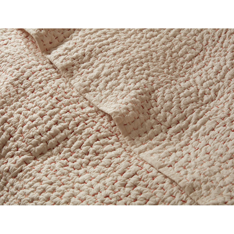 Pebbled Quilt, Undyed, King Quilt