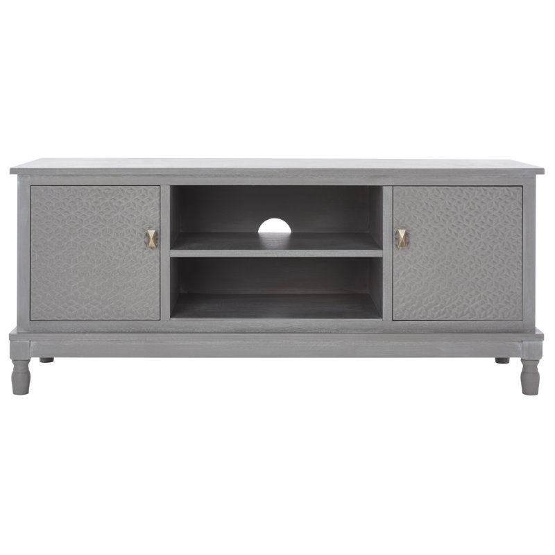 Meuble télé pour téléviseur de 48 po ou moins Whisler, Gris blanc délavé