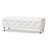 Messaline Faux Leather Upholstered Bench