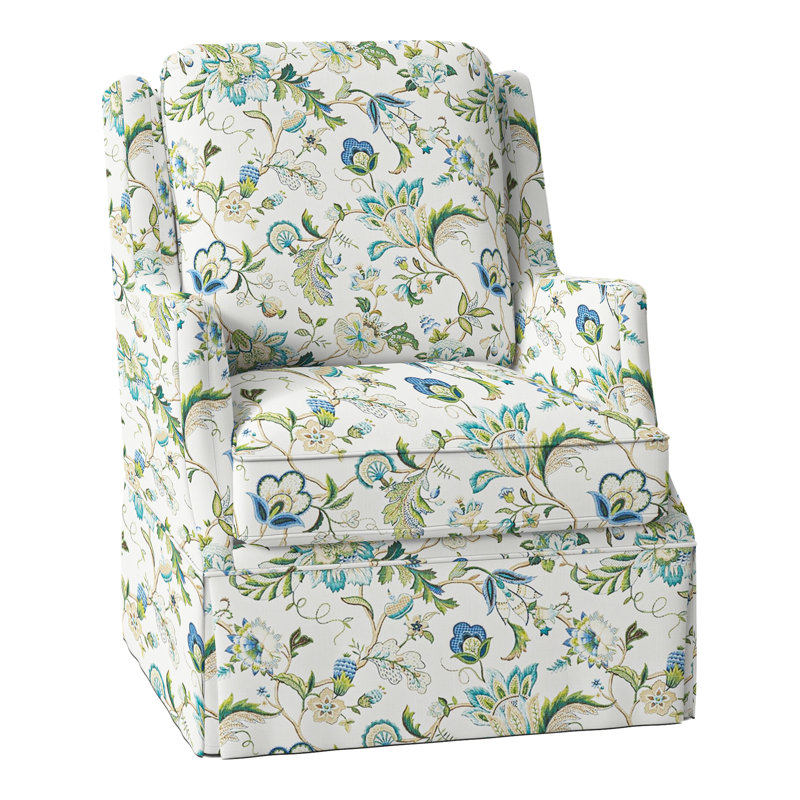 Savannah Swivel Wingback Chair, Perigold Ingrid 315