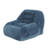 Corduroy Fabric Pink Beanbag Mini Couch - Fluffy Cloud-style Cozy Sofa For Living Room, Bedroom And Dorm-1942688030