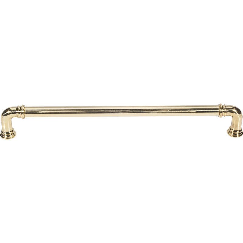 Ronan 18" Center to Center Appliance Pull, Polished Brass