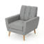 Fauteuil club Mid Century-1752169713