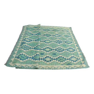 Flatweave Tom Lt. Green Rug